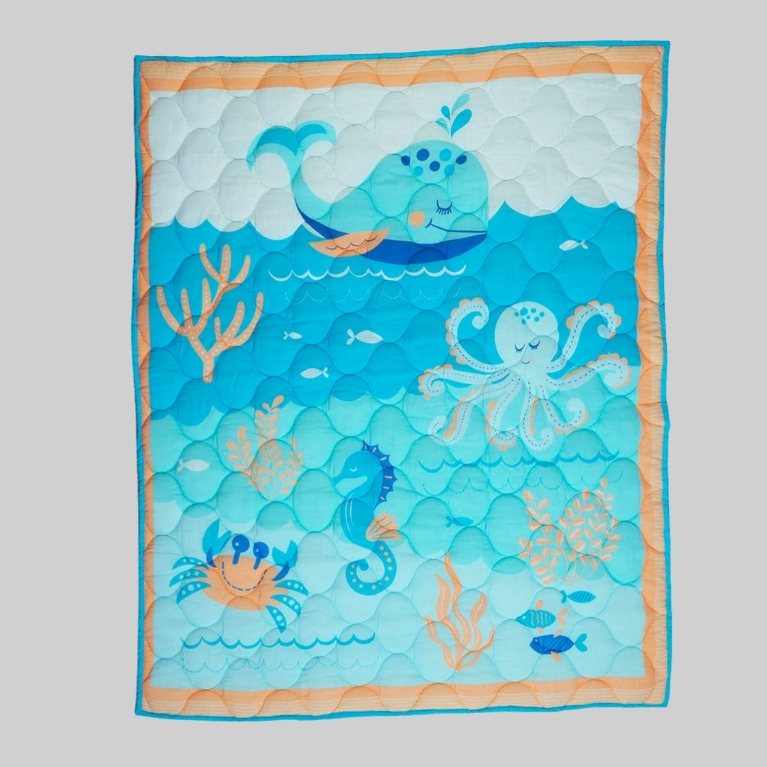 Undersea Oasis Kids Cotton Quilt