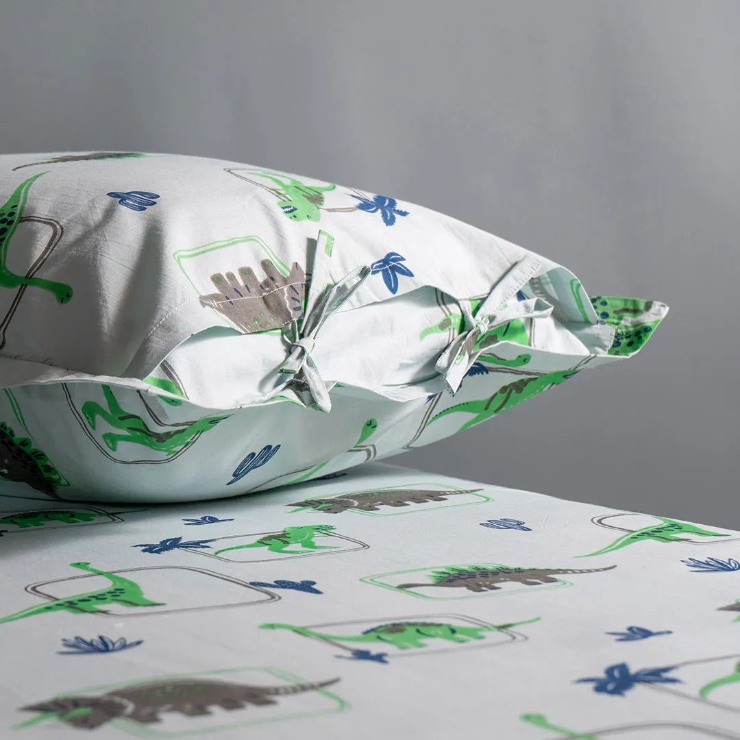 Dinosaur Pals Kids Cotton Bedsheet