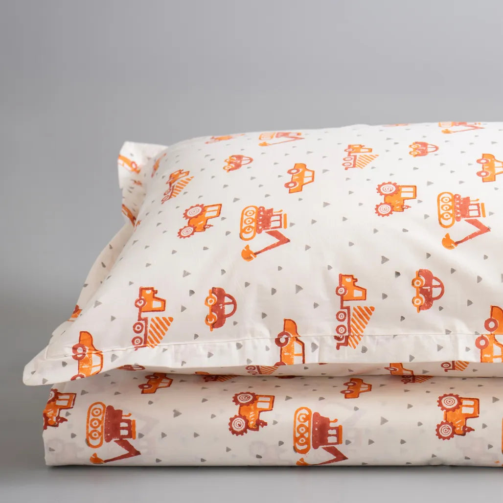 Vroom Vroom Kids Cotton Bedsheet