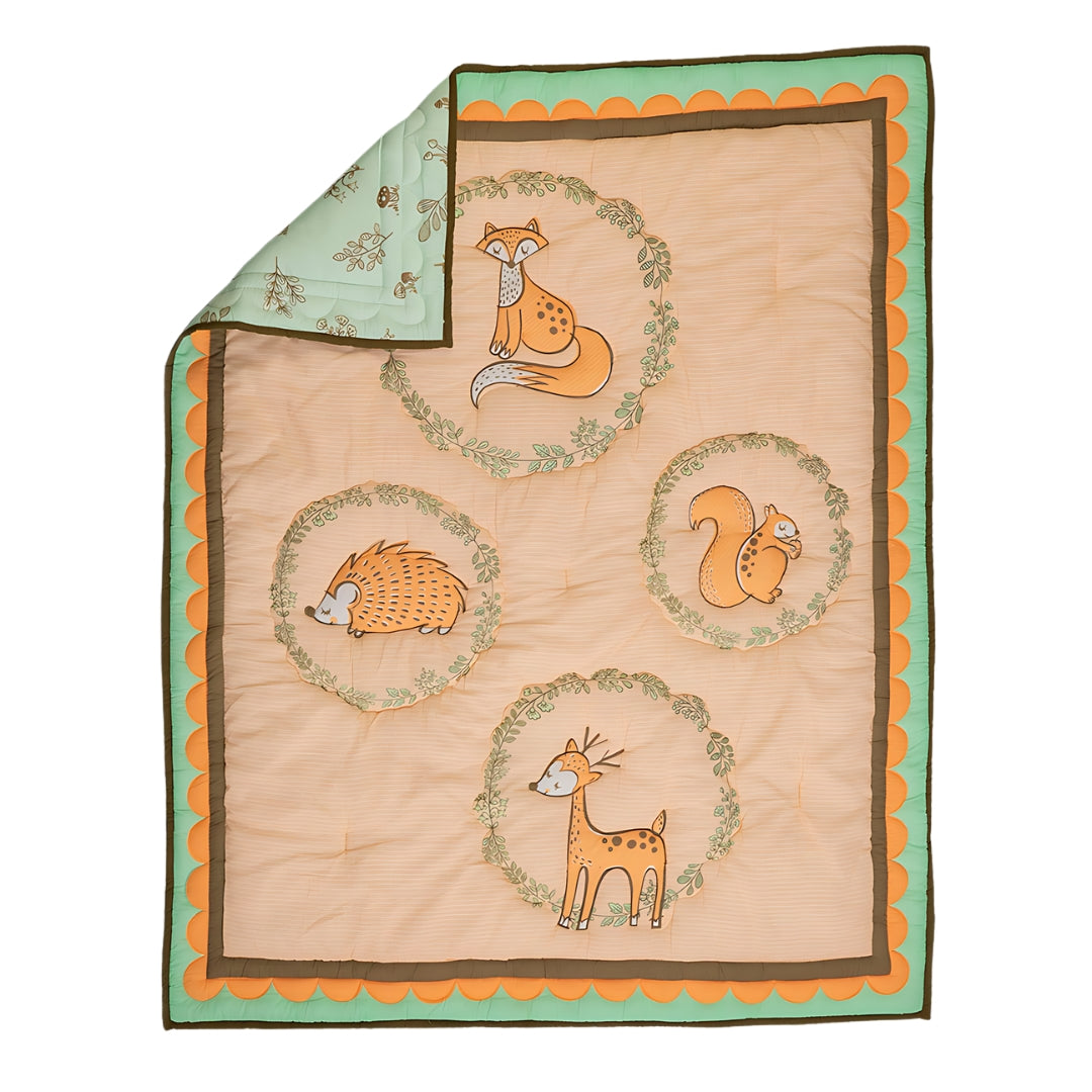 Enchanted Forest Kids Cotton Quilt