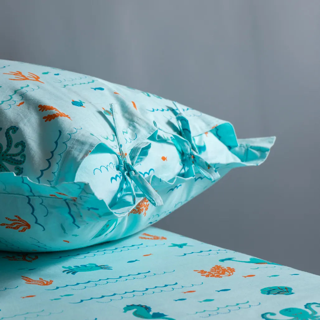 Undersea Oasis Kids Cotton Bedsheet