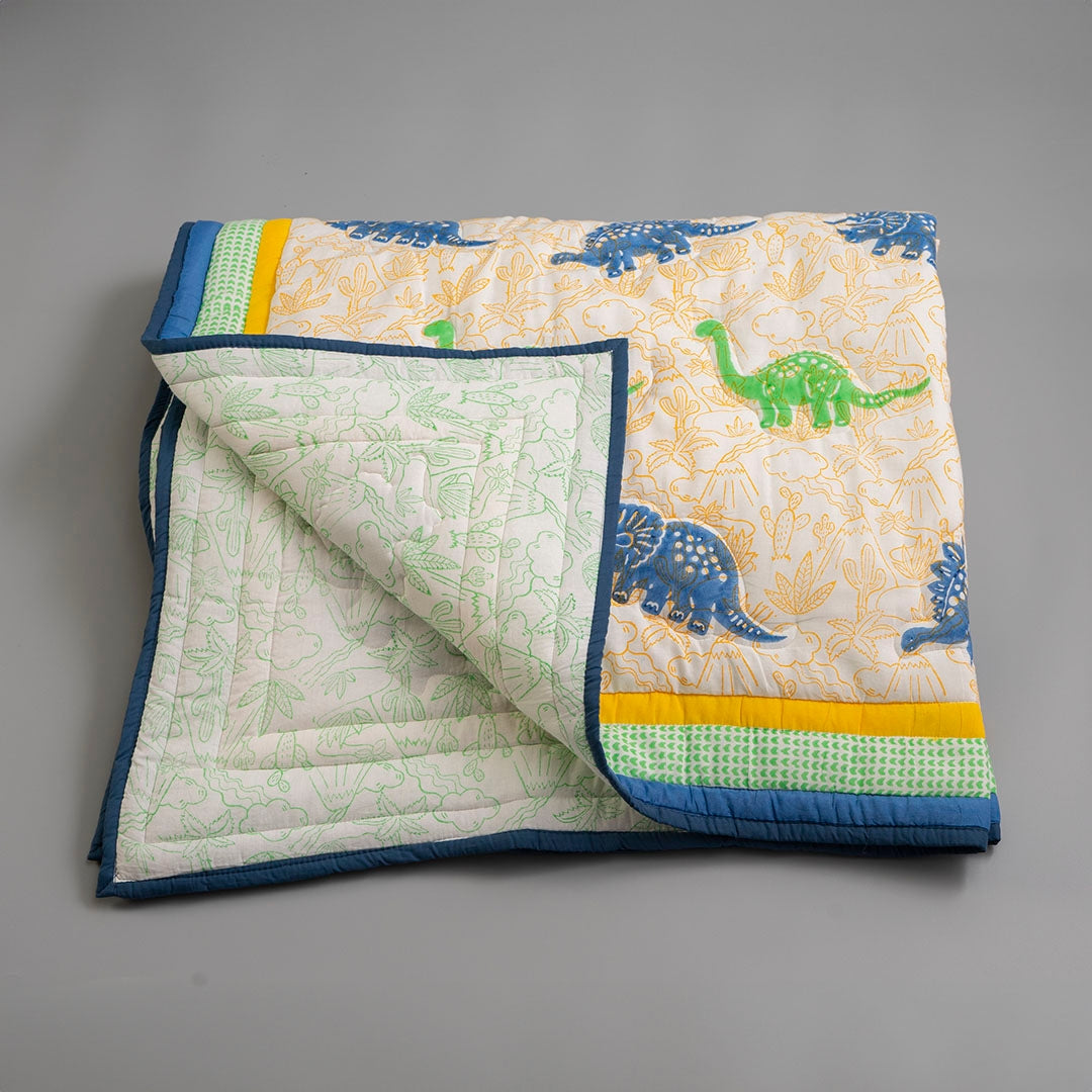 Dinosaur Pals Kids Cotton Quilt