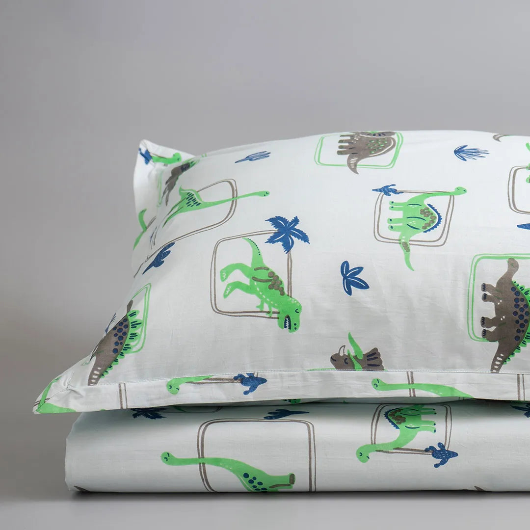 Dinosaur Pals Kids Cotton Bedsheet