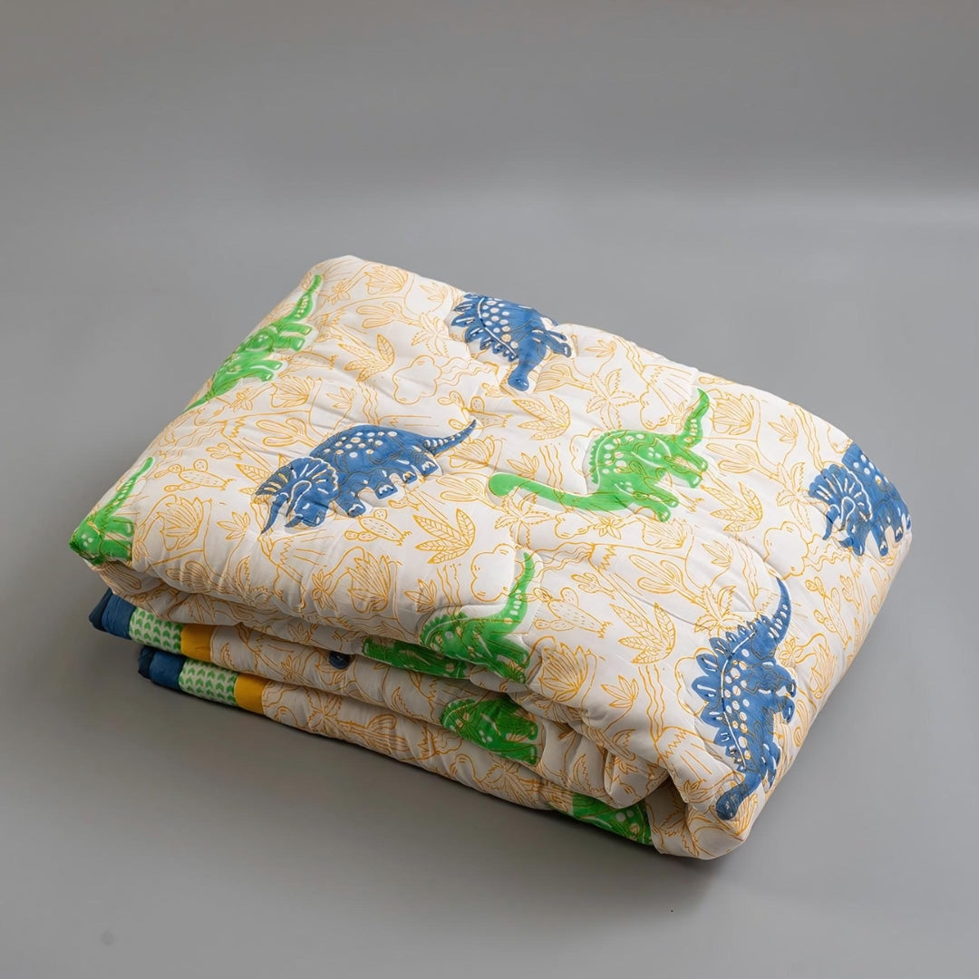 Dinosaur Pals Kids Cotton Quilt