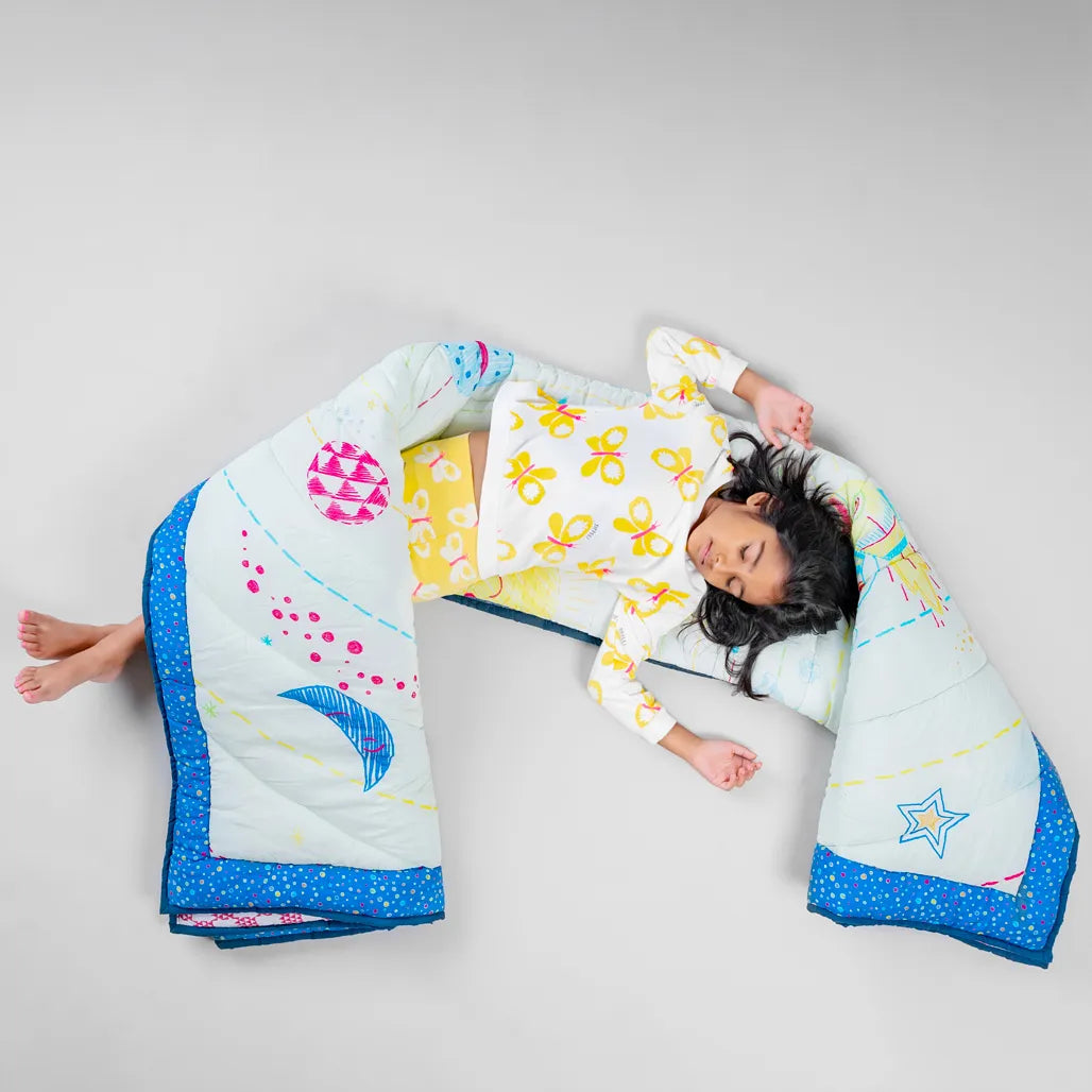 Galactic Adventure Kids Cotton Quilt