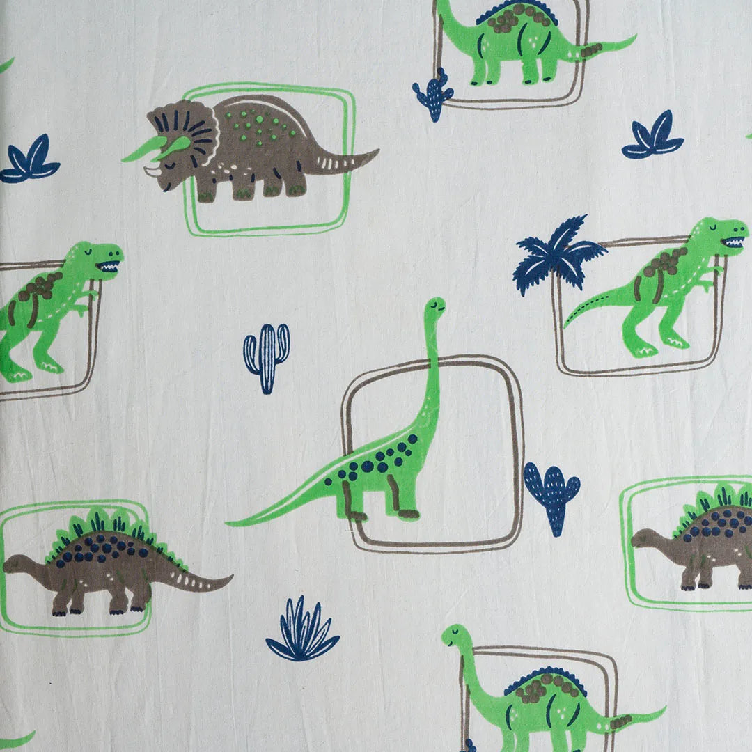 Dinosaur Pals Kids Cotton Bedsheet