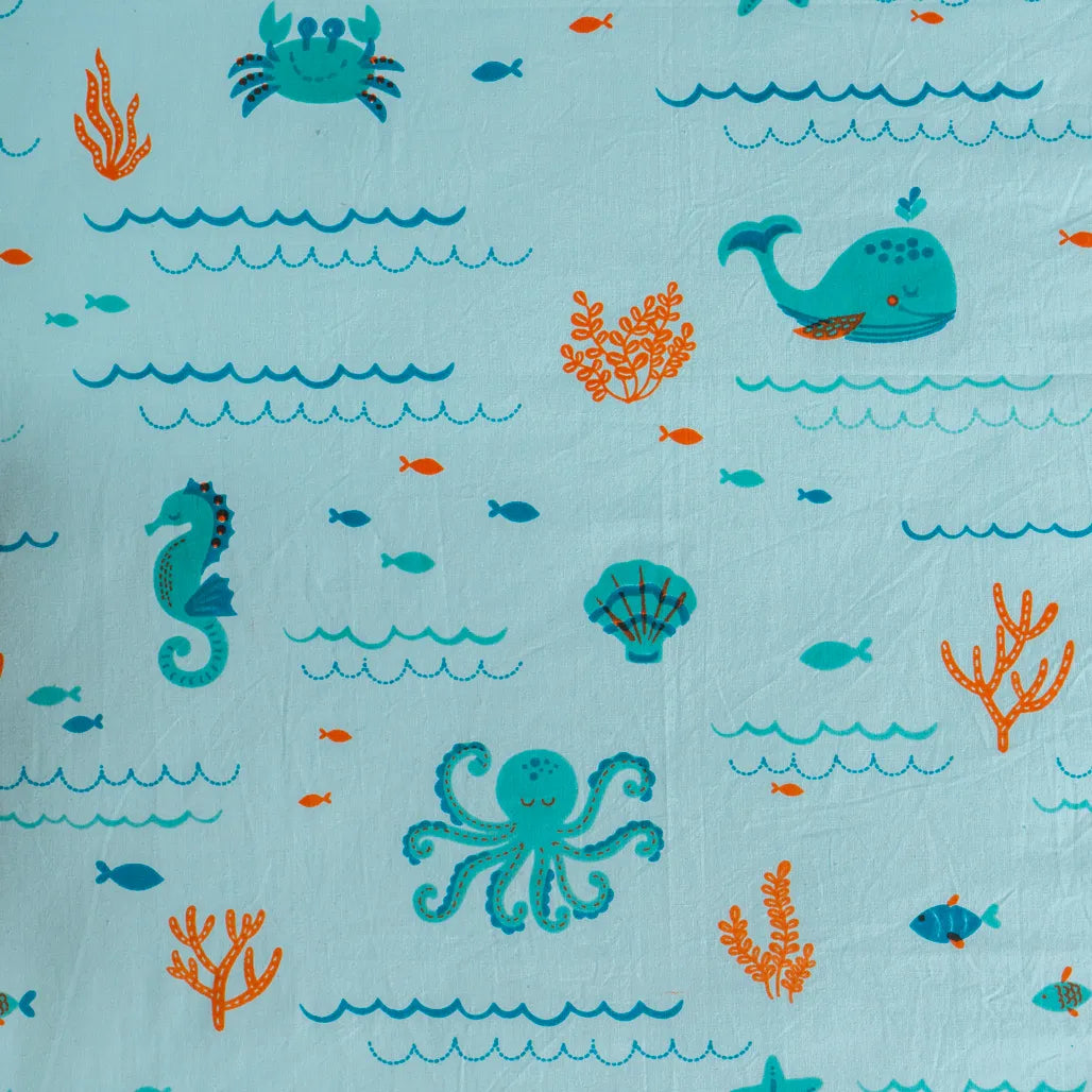 Undersea Oasis Kids Cotton Bedsheet