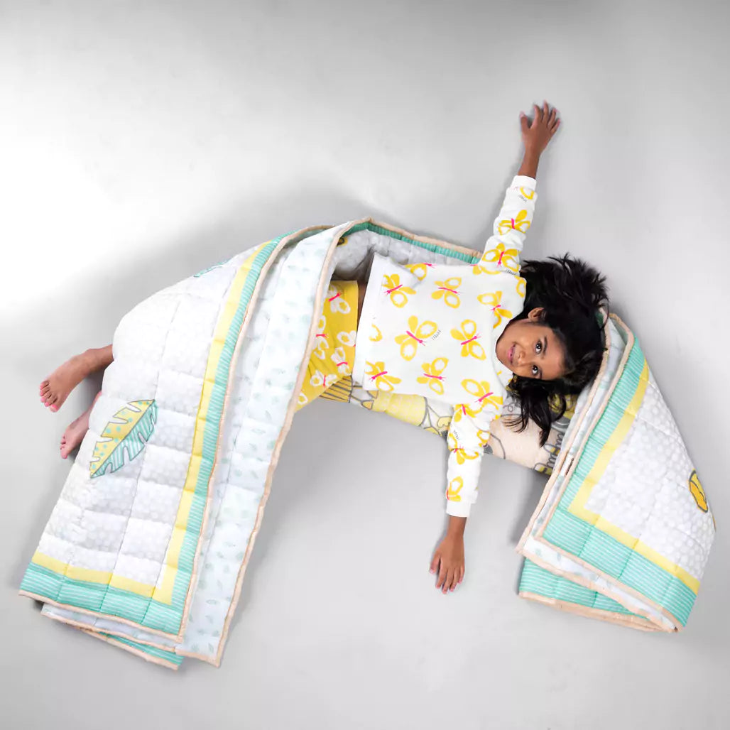 Jungle Safari Kids Cotton Quilt