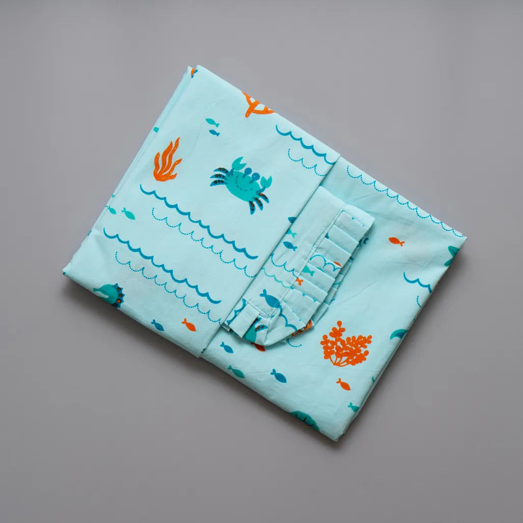 Undersea Oasis Kids Cotton Bedsheet