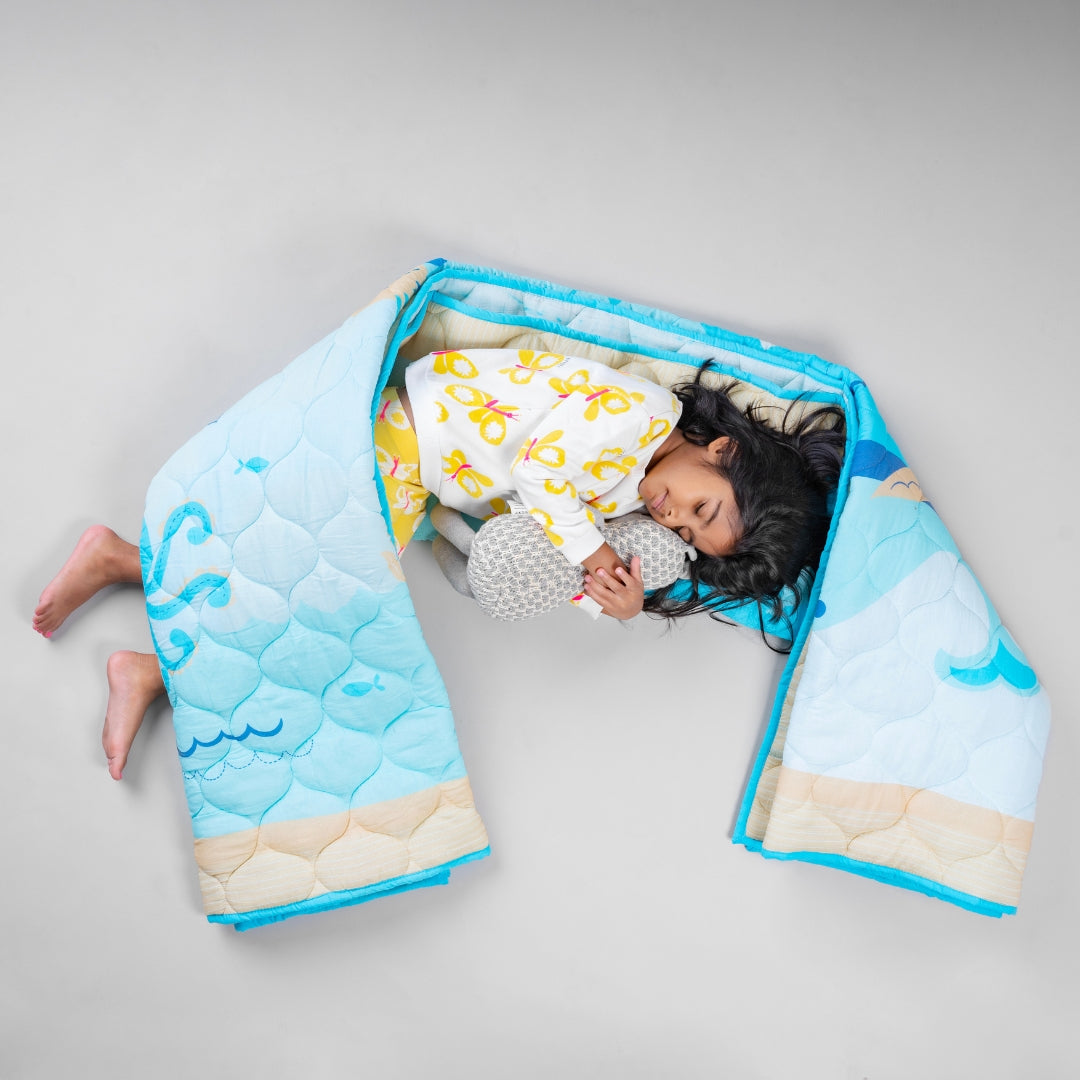 Undersea Oasis Kids Cotton Quilt