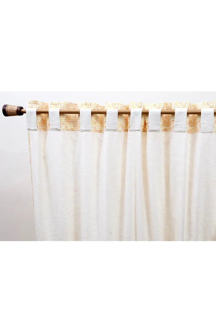Jungle Safari Kids Block Print Cotton Curtain