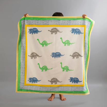 Dinosaur Pals Kids Cotton Dohar